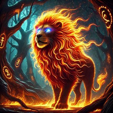Leão Flamejante