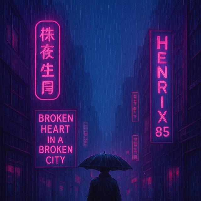 Broken heart in a broken city