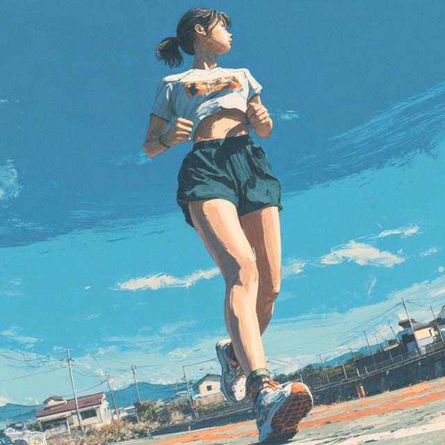 風を切って走る