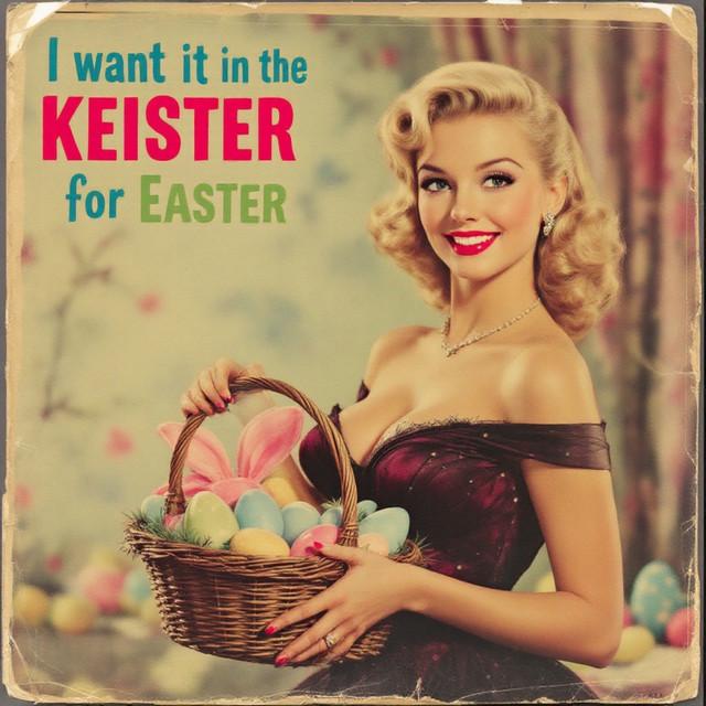 I Want It in the Keister for Easter