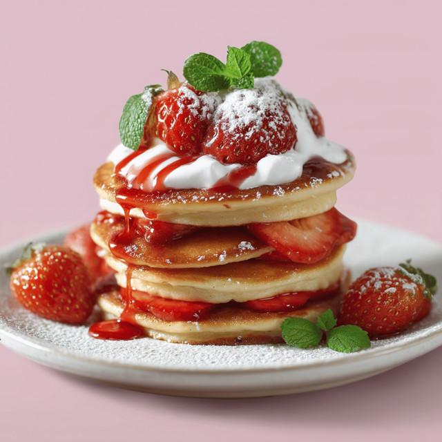 ほっぺがおちるパンケーキ