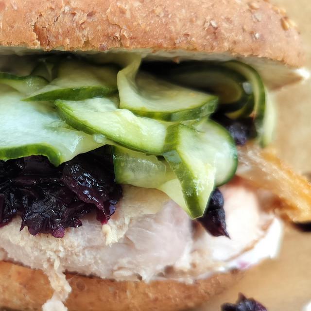 Flæskesteg sandwich