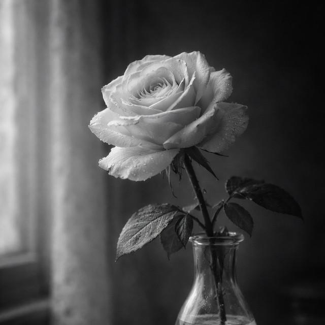 Rozkwitały pąki białych róż - Wierszem Inaczej