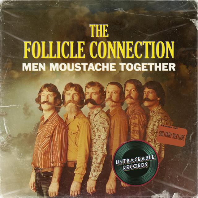 Men Moustache Together