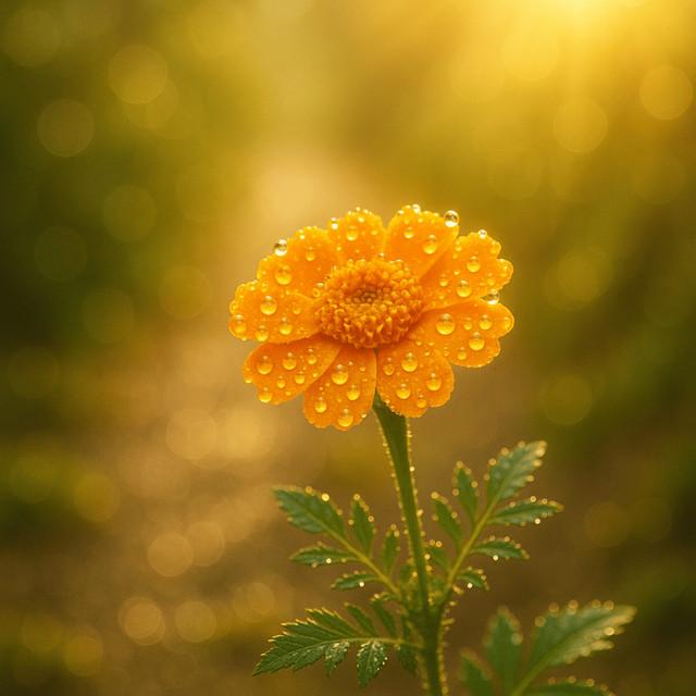 陽だまりのマリーゴールド - 心に咲く小さな勇気