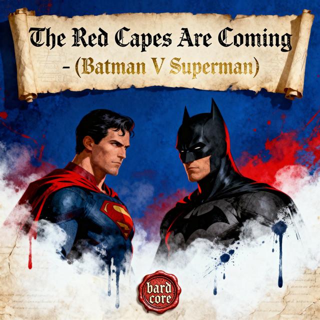 The Red Capes Are Coming - Batman V Superman - Bardcover