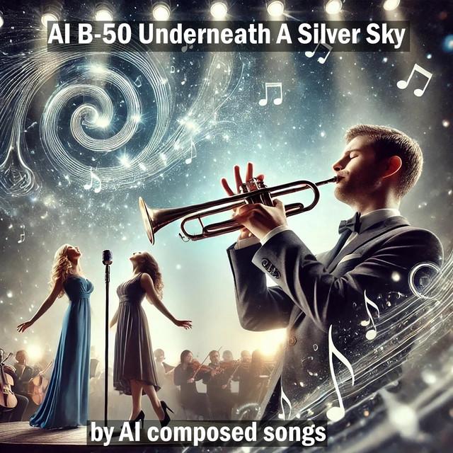 AI B-50 Underneath A Silver Sky