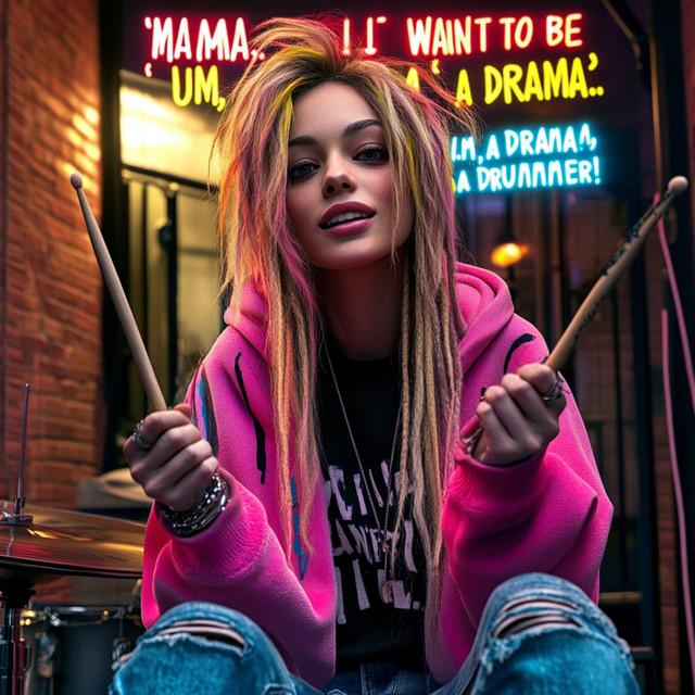 Mama, I Want to Be a Drama (Um, a Drummer!)
