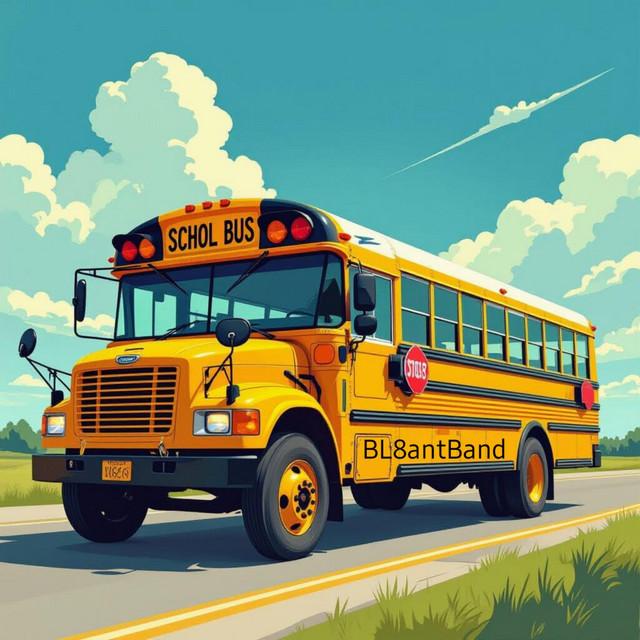 Round and Round School Bus