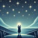 夜空のメッセージ