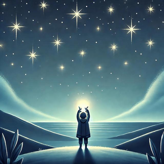 夜空のメッセージ