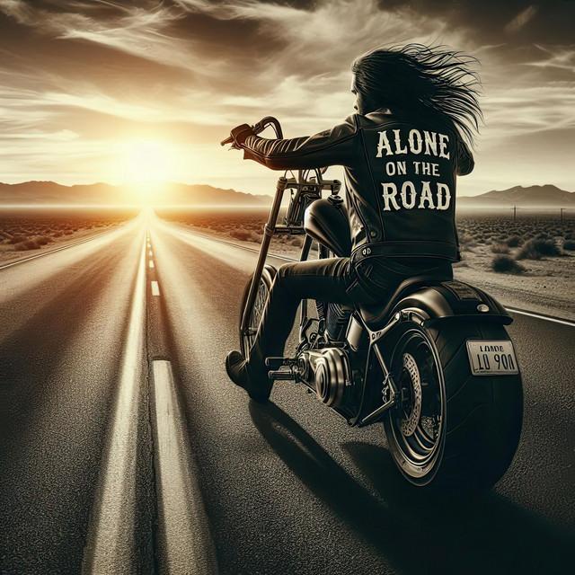 Alone on the road