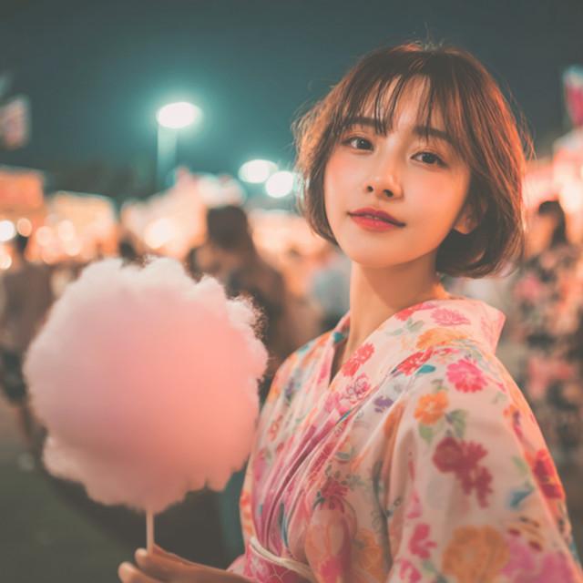 この夏、パッと咲け！-夏祭りと打ち上げ花火