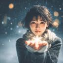 白い世界に雪の魔法をかけよう