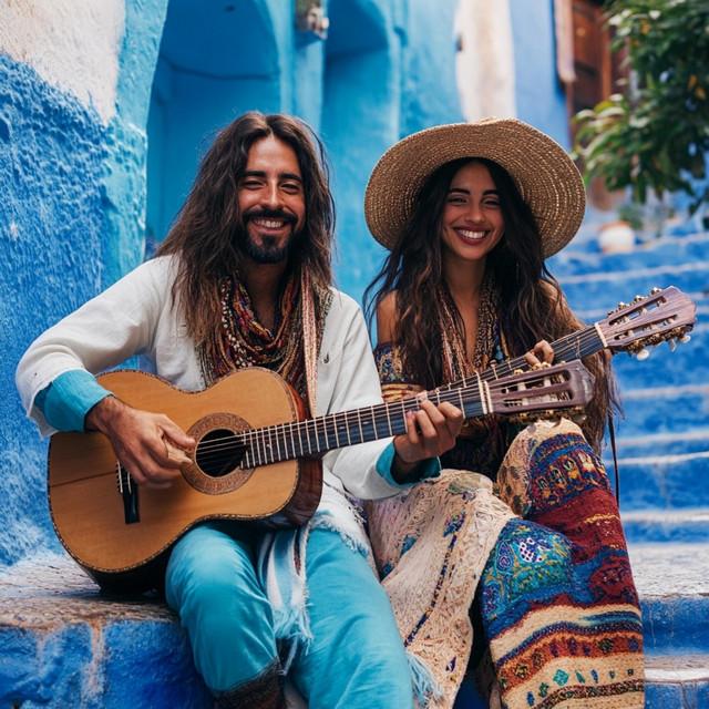 Chefchaouen Vibes: Arabic Oud & Flamenco Rumba Spanish Guitar Fusion