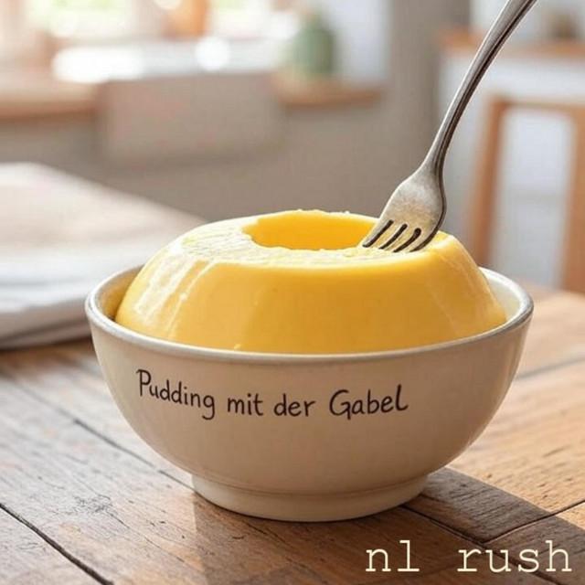 Pudding mit der Gabel - remix