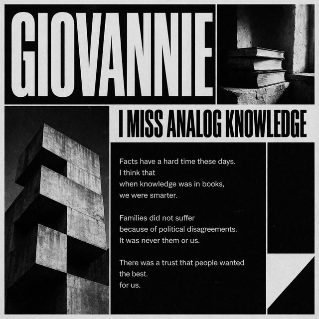 I miss analog knowledge