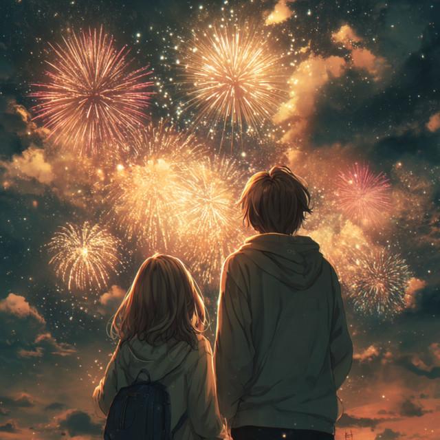 夏の匂いと打ち上げ花火-エモい夏のきらめき