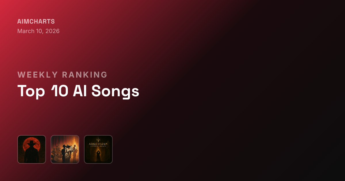 Top 10 AI Songs of the Week — March 10